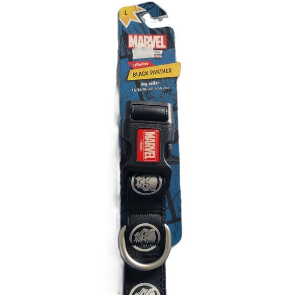 Marvel’s Black Panther Large Dog Collar - Picture 1 of 6